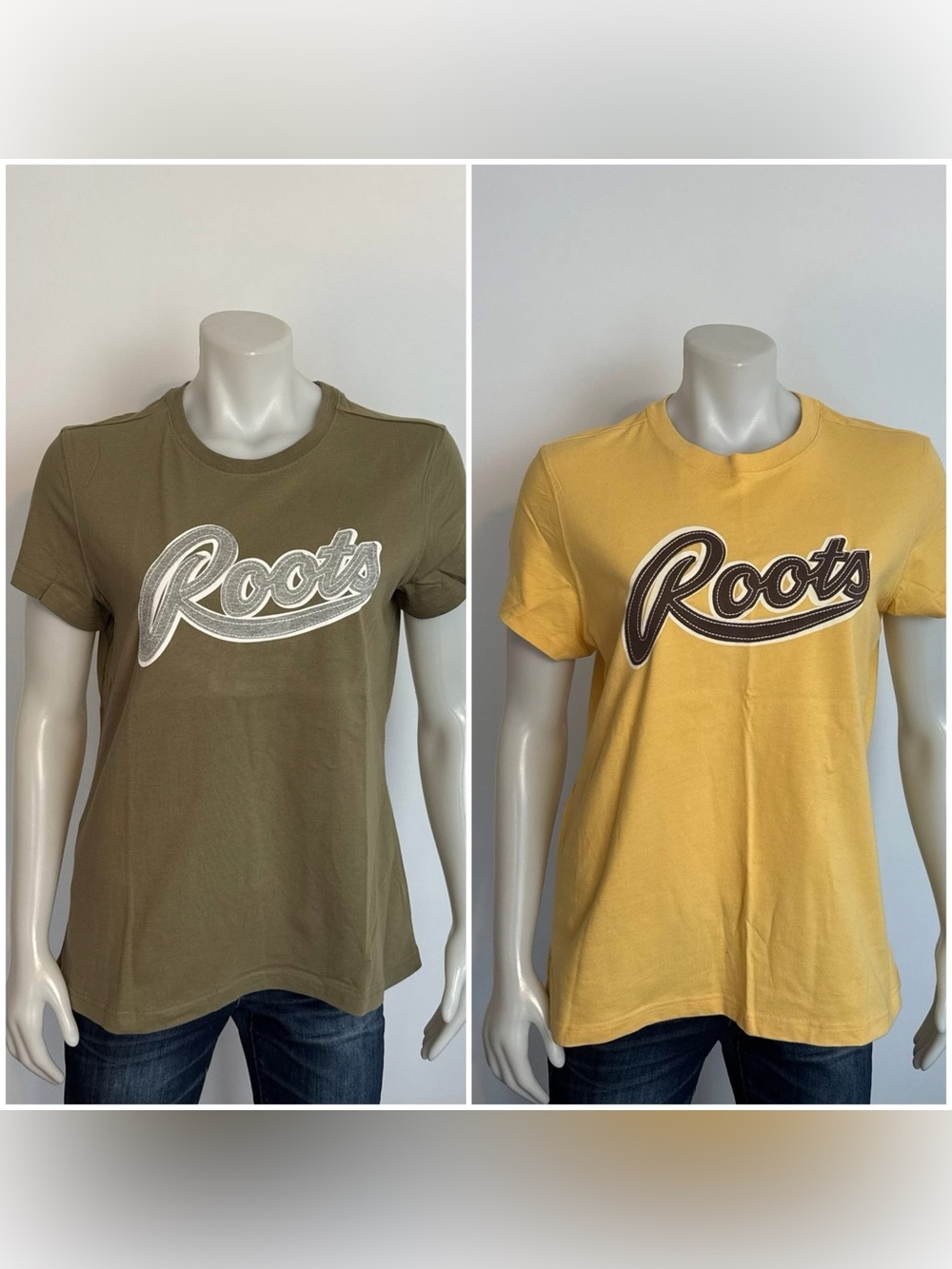 Set of 2 vintage Roots T-shirts. XL. One is NWT other EUC